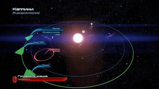 Mass Effect 3 - Поиск ресурсов и сканирование систем
